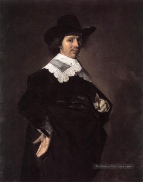Portrait de Paulus Verschuur Siècle d’or néerlandais Frans Hals Peinture à l'huile